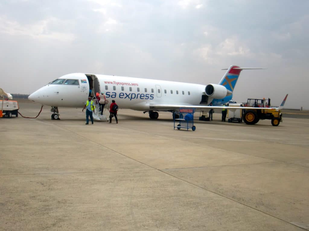 Avion de retour vers la France après 1 mois de voyage en Afrique du Sud