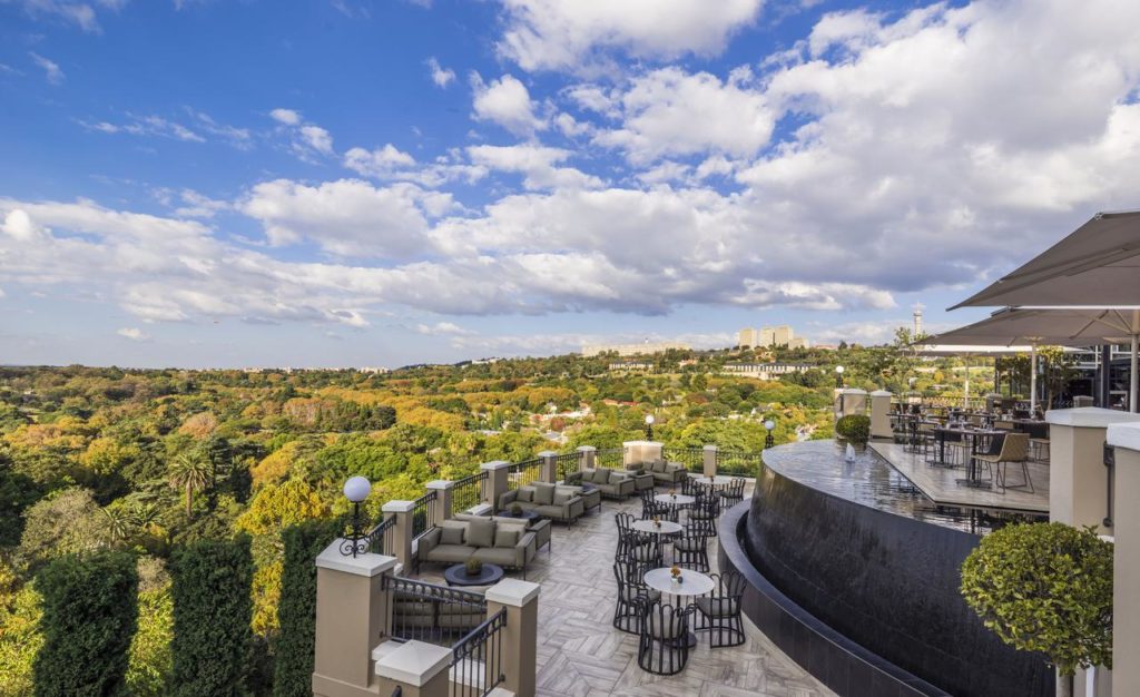 Four Seasons Hotel The Westcliff : le meilleur hôtel de luxe de Johannesburg en Afrique du sud