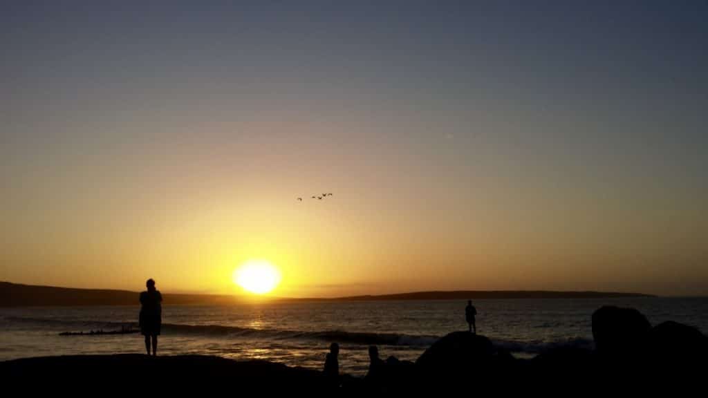 Stops aux magnifiques plages de la côte entre Muizenberg et Hermanus en Afrique du Sud